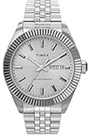 Timex Reloj Analógico para para Hombre de Cuarzo con Correa en Acero Inoxidable TW2V17300