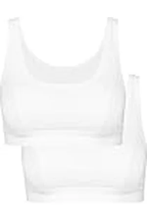Calida Benefit Women Sujetador Deportivo, Opaco, , 40-42 (Pack de 2) Mujeres