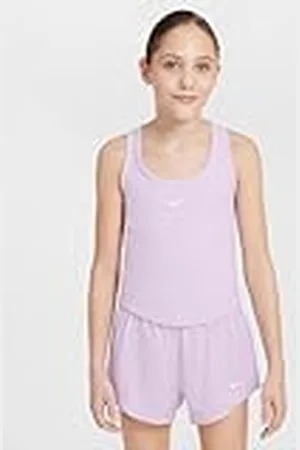 Nike One Fitted Dri-Fit FZ5598-537 FZ5598-537 - Camiseta de Tirantes para niños Mayores (niñas), Color Blanco