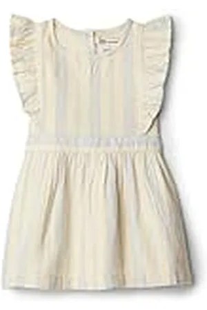 Amazon X Sofia Grainge Vestido de Lino Bebé Niña, , 18 meses