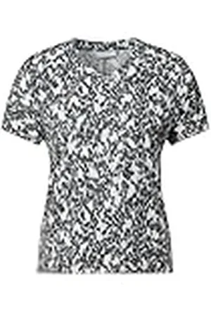 CECIL B323372 Camiseta, Vanilla White, XL Mujeres
