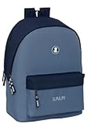 Safta EL PULPO - Mochila para Portátil 15.6" y USB, Ideal para Jóvenes de Diferentes Edades, Tejido Reciclado, Cómoda y Versátil, Calidad y Resistencia, 31x18x44 cm