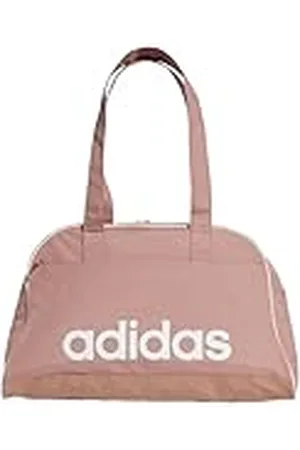 adidas Mujer Linear Essentials Bowling Bag, Warm Clay/White, One Size