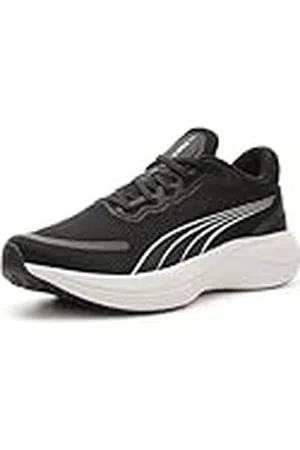 PUMA Scend Pro - Tenis de Correr para Hombre, Negro/Blanco, 46 EU
