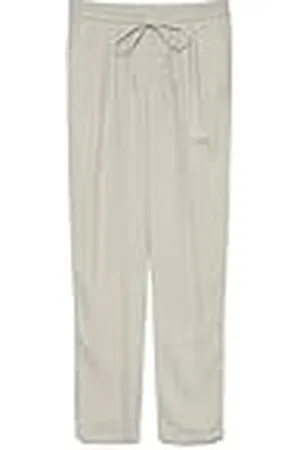 VERO MODA Vmjesmilo Ga Noos-Pantalones Tobilleros, Forro Plateado, L para Mujer
