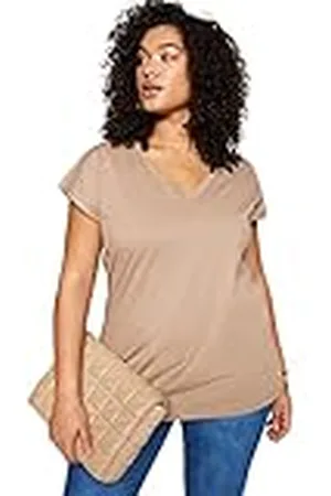 Trendyol Tbbss22bf0036 Camiseta de Talla Grande, , 4XL para Mujer