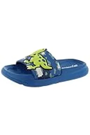 De Fonseca Bambino A Fascia PVC con Dinosauro, Sottopiede E Suola In Eva, Ciabatte Da Mare, Mule, , 26 EU
