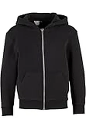 Build Your Brand By316-kids Fluffy Zip Hoody Sudadera con Capucha, , 146-152 Unisex niños