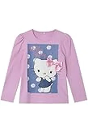 NAME IT NMFANANAS Hellokitty LS Top VDE, Camisa Manga Larga Niñas,