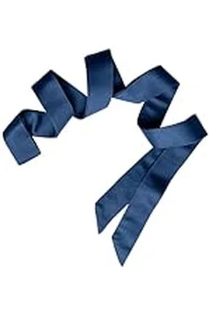 Maya Deluxe Womens Belt Ladies Satin Sash Waist Tie Ribbon Bow Accessory for Bridesmaids Bridal Wedding Prom Evening Occasion Cinturón, , S-M De Las Mujeres