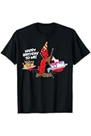 Marvel Deadpool "Happy Birthday to Me!" Funny Birthday Party Camiseta