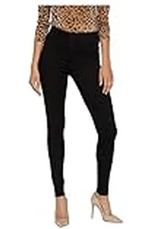 Noisy May Nmcallie HW Skinny Black Jeans Noos, Tela Vaquera Negra, 30W / 30L Mujeres