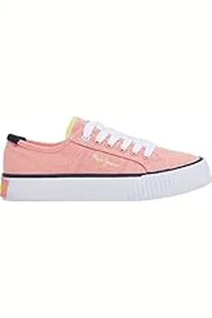 Pepe Jeans Ottis Basic G, Zapatillas para Niñas, Naranja (Pastel Orange), 7