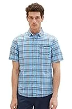TOM TAILOR Hombre Camisa 1037066, , S
