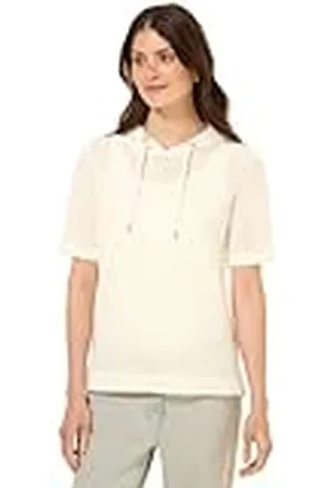CECIL B323349 Camiseta, Vanilla White, XL Mujeres