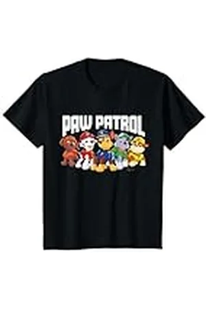 Paw Patrol Niños - Chase Marshall Rocky Zuma Rubble Camiseta