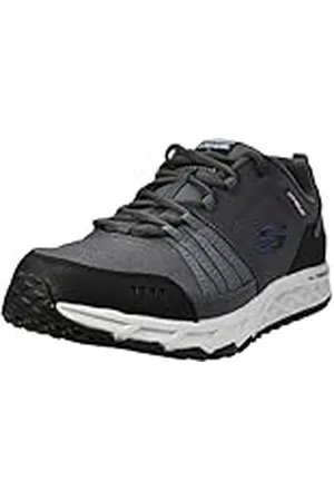 Skechers ESCAPE PLAN, Zapatillas para Hombre, Grey (Charcoal Blue Ccbl), 45 EU