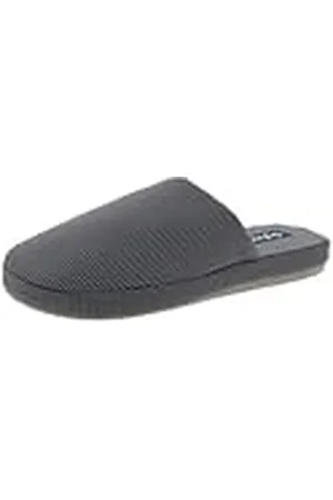 De Fonseca Zapatillas de hombre cerradas Woven a cuadros, forro de algodón, material de suela de goma TPR reforzada, zapatillas de casa, , 43/44 EU