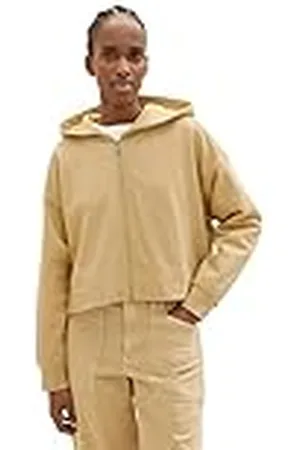 TOM TAILOR 1035351 Sudadera, 31041-Brown Rice, M para Mujer