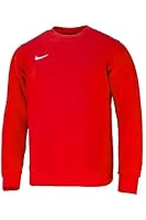 Nike Team Club Sudadera Hombre, Rojo/Blanco, XL