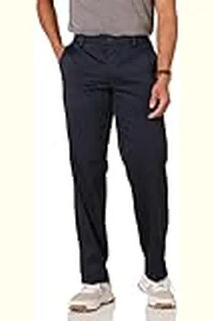 Amazon Pantalón de Golf Elástico de Ajuste Clásico (Disponible en Talla Grandes y Largos Especiales) Hombre, , 36W / 30L