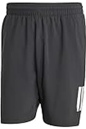 adidas Club Tennis Climacool - Pantalones Cortos para Hombre, 3 Rayas, Talla L, 22,8 cm, Color Negro