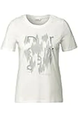 CECIL B323348 Camiseta, Vanilla White, M Mujeres