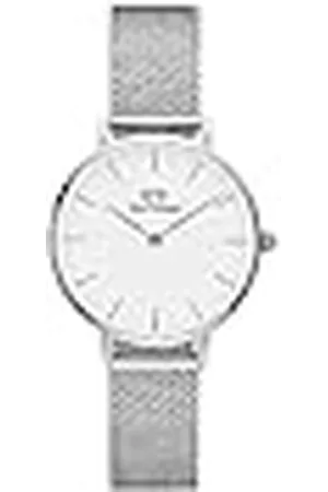 Daniel Wellington Petite Sterling, Reloj , 28mm, Metálico, para Mujer