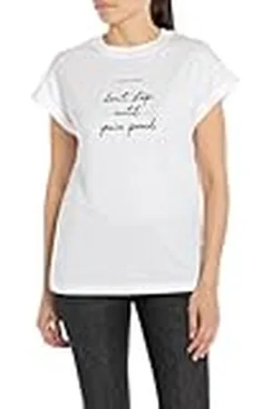 Replay W3588p.000.20994 Camiseta, , XL para Mujer