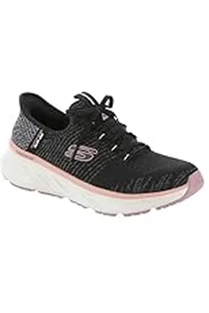 Skechers Edgeride, Zapatillas Mujer, Black, 41 EU