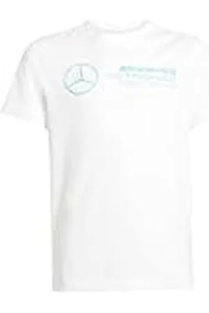 adidas Mercedes - Camiseta unisex para niños de 13 a 14 años, diseño de ADN del equipo AMG Petronas, color