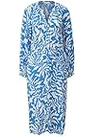 QS by s.Oliver 2145184 Vestido Midi con patrón Completo, , 36 para Mujer
