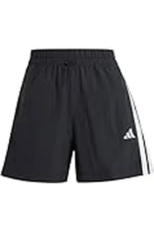 adidas Mujer Essentials 3-Stripes Lifestyle Woven Shorts, , XXL
