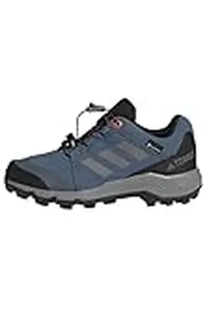 adidas Terrex Gore-Tex Hiking Shoes Kids, Zapatos de Senderismo, Wonder Steel/Grey Three/Semi Impact Orange, 29 EU