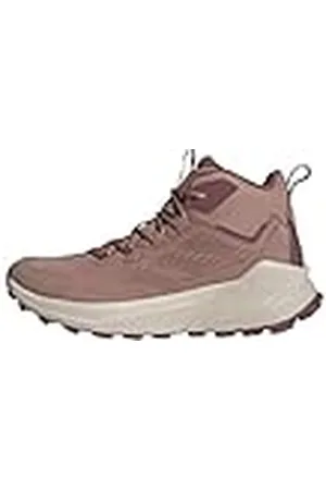 adidas Terrex Trailmaker 2 Mid Leather Hiking Shoes, Zapatos de Senderismo Mujer, Warm Clay/Warm Clay/Quiet Crimson, 40 2/3 EU