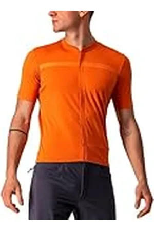 Castelli 4522006 Unlimited AR JRS T-Shirt Hombre Orange Rust Tamaño L