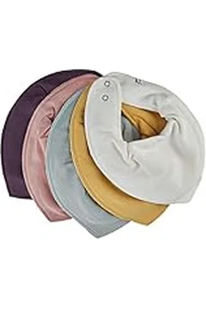 Pippi Bandana Bib-Solid Pañuelo de Cuello, , Talla única Unisex bebé