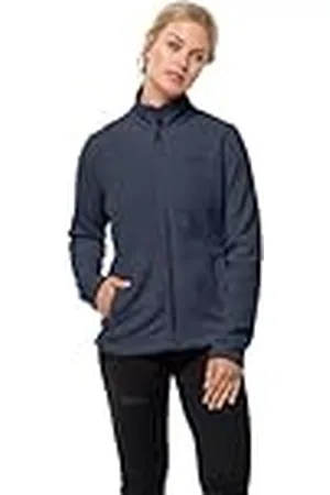 Jack Wolfskin Chaqueta Kiruna W Polar, Mujeres, Azul Noche (Night Blue), Extra-Large