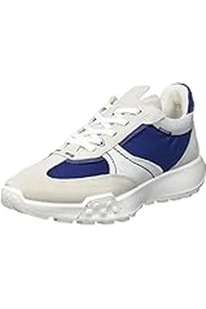 Ecco Retro, Shoes Mujer, Shadow White/Blue Depth/White, 41 EU