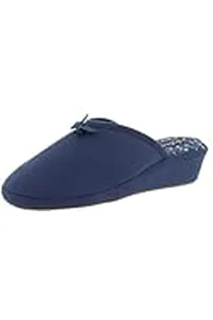 De Fonseca Pantofola Donna Rasatello, Sottopiede Cotone, Suola In Gomma TPR Rinforzata, Ciabatte Da Casa, Pantuflas Mujer, , 41 EU