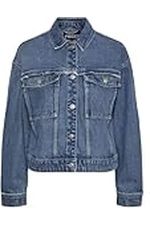 Pieces® Chaqueta Pcalfi LS Vaquera, , L para Mujer