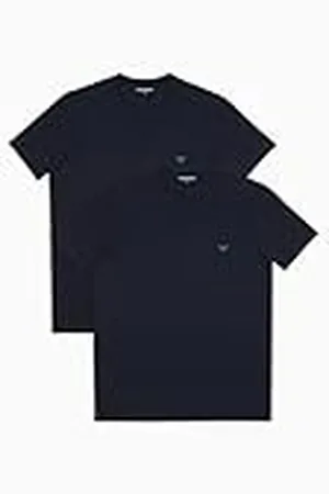 Emporio Armani 2-Pack Crew Neck T-Shirt Camiseta, , L para Hombre