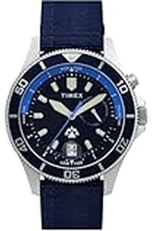 Timex Reloj Analógico para Hombres de Cuarzo con Correa en Tela TW2W22000