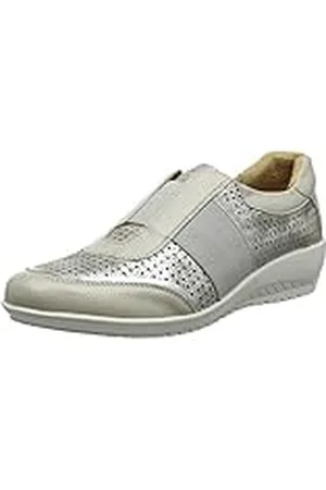 Padders Highway, Mocasines Mujer, Gris (Grey Combi 97), 40 EU Ancho