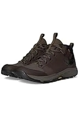 Teva Grandview GTX, Botas para Senderismo Hombre, Marrón Chocolate, Oliva Oscuro, 43 EU