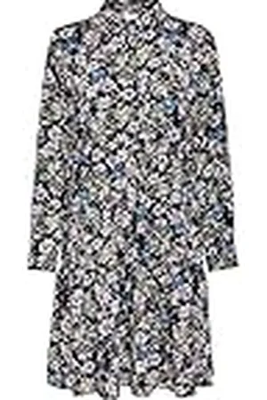 JDY Piper L/S AOP Camiseta Dress Wvn Noos Vestido, , 42 para Mujer