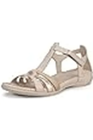 Ecco Flash, Sandals Mujer, Limestone/Pure White Gold/Beige, 39 EU