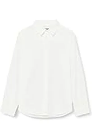 Benetton Camisa 5dgxcq00t, Blanco 915V2, 160 cm para Niños