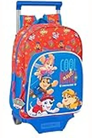Safta PAW PATROL COOL - Mochila Infantil con Carro 705, Ideal para Niños de Diferentes Edades, Cómoda y Versátil, Calidad y Resistencia, 26x11x34 cm