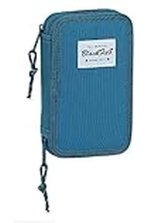 Blackfit8 Estuche Escolar con 28 Útiles Incluidos Egeo, 125x40x195mm
